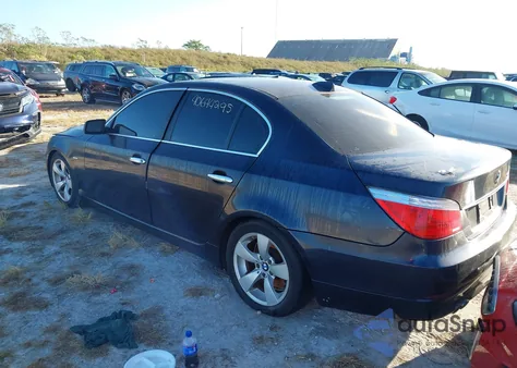 2008 BMW 528I из США, поврежденный, VIN WBANU53578CT03976